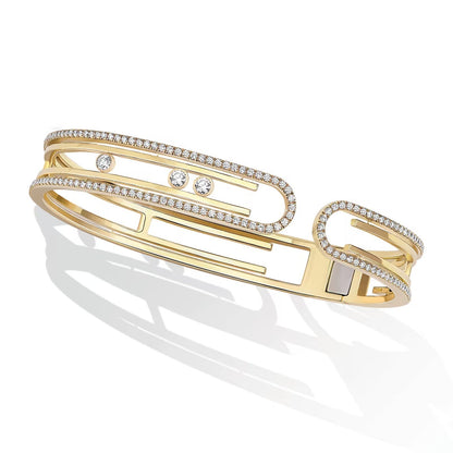 [⭐Hinora Jewelry]MOVE 10TH PAVED DIAMOND BRACELET