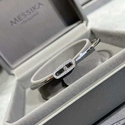 [⭐Hinora Jewelry]Move Uno pavé flex bangle medium