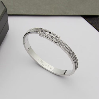 [⭐Hinora Jewelry]Move Noa Full Pavé Diamond Bangle Bracelet