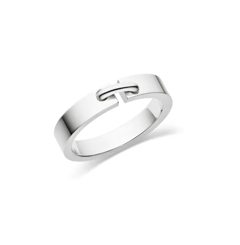 [⭐Hinora Jewelry]ALLIANCE LIENS VIDENCE 4MM RING