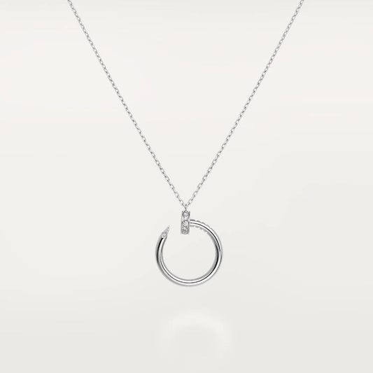 [⭐Hinora Jewelry]JUSTE NECKLACE SILVER