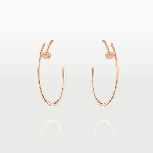 [⭐Hinora Jewelry]JUSTE EARRINGS DIAMONDS 1.8MM