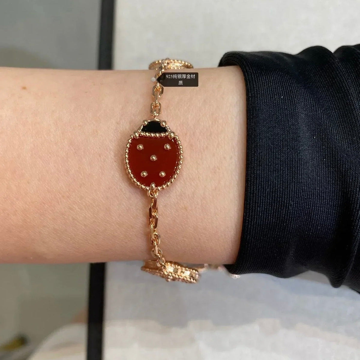 [⭐Hinora Jewelry]LUCKY SPRING 5 MOTIF BRACELET