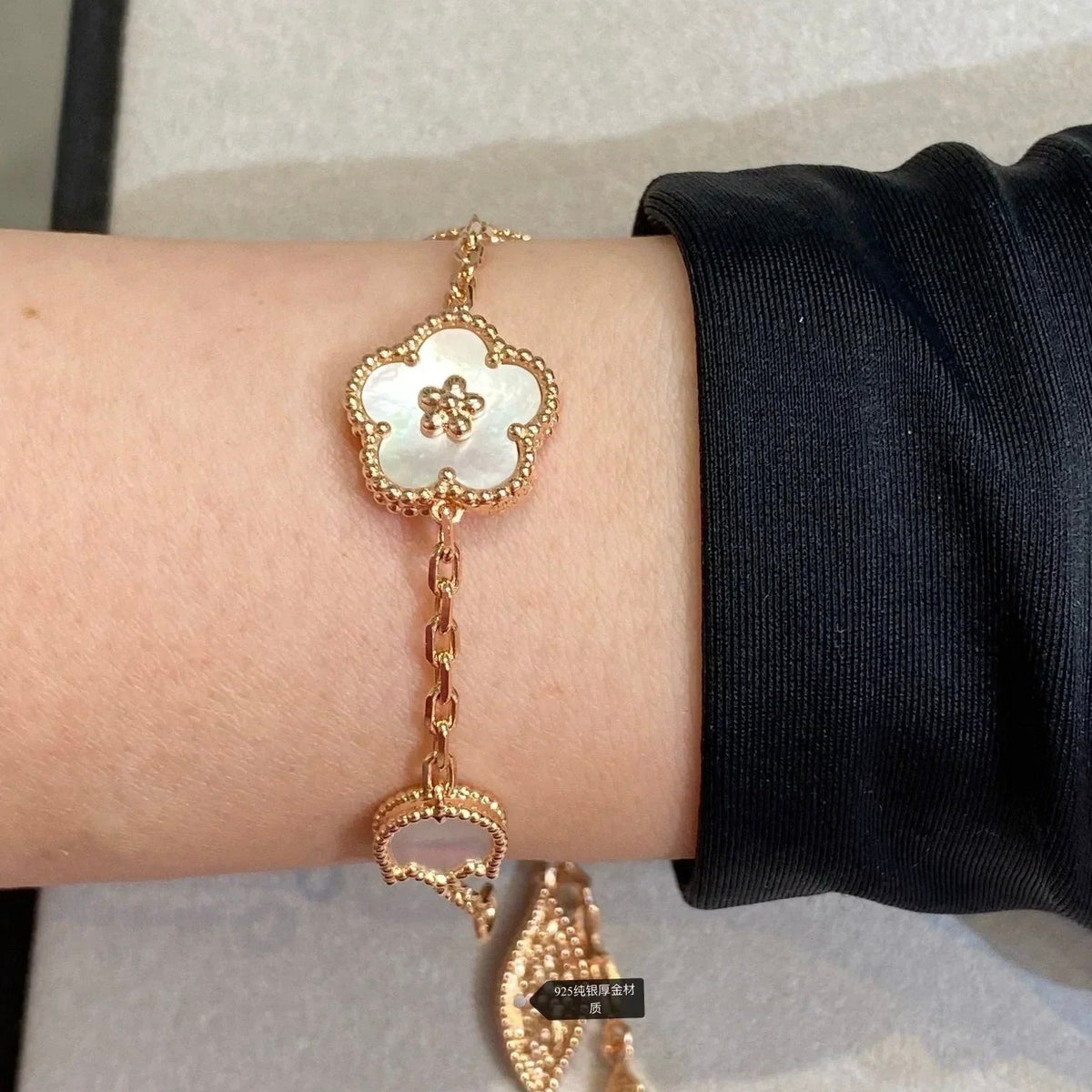 [⭐Hinora Jewelry]LUCKY SPRING 5 MOTIF BRACELET