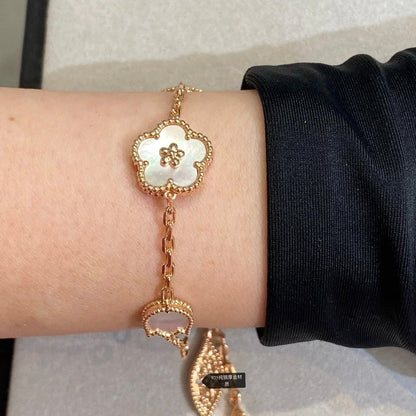[⭐Hinora Jewelry]LUCKY SPRING 5 MOTIF BRACELET