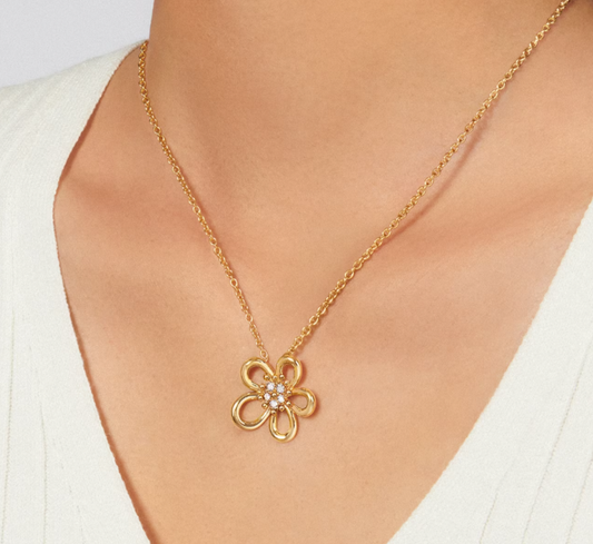 [⭐Hinora Jewelry]Flowerlace NECKLACE