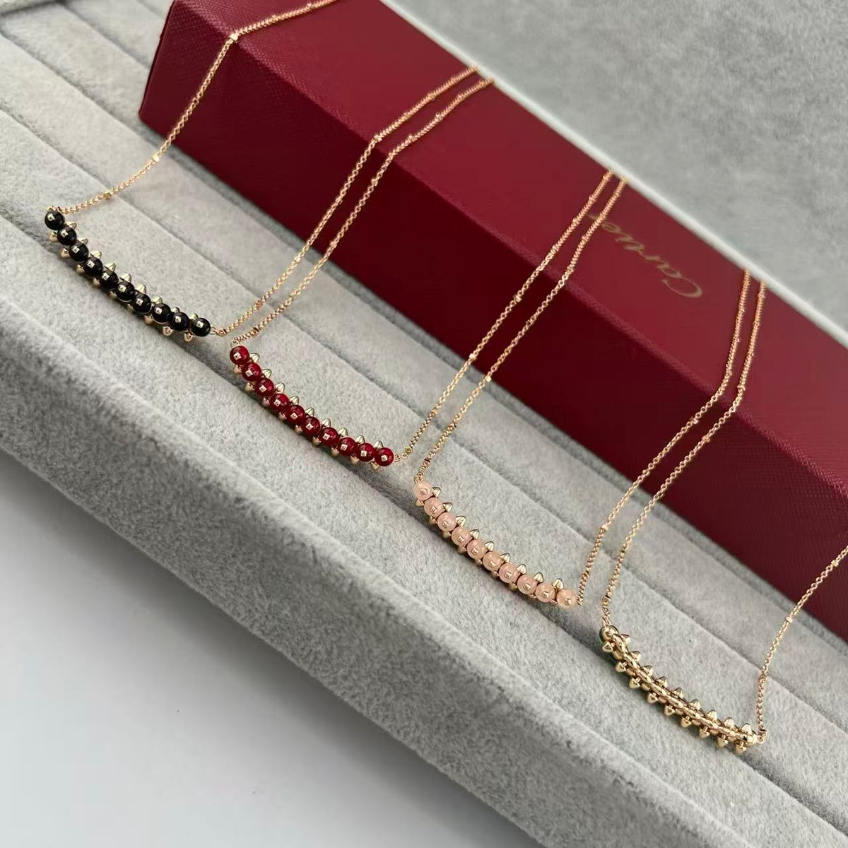 [⭐Hinora Jewelry] 2026 NEW COLORED GEMSTONES NECKLACE