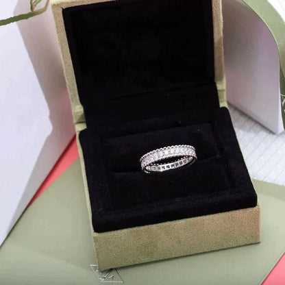 [⭐Hinora Jewelry]PERLEE DIAMOND SILVER RING