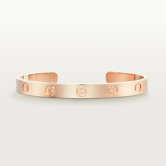 [⭐Hinora Jewelry]LOVE BRACELET 6.1MM OPEN CUFF