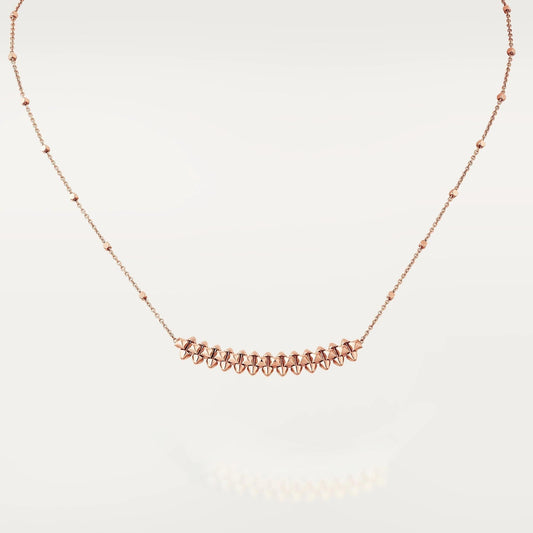 [⭐Hinora Jewelry]CLASH PINK GOLD NECKLACE