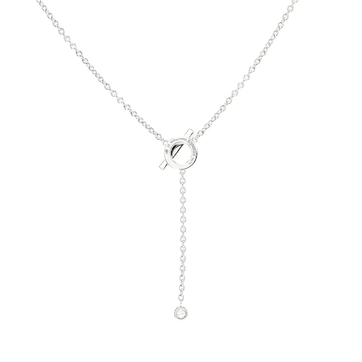 [⭐Hinora Jewelry]FINESSE SILVER DIAMOND NECKLACE
