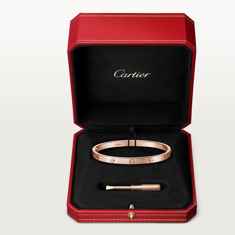 [⭐Hinora Jewelry]LOVE BRACELET 4.8MM 4 DIAMONDS