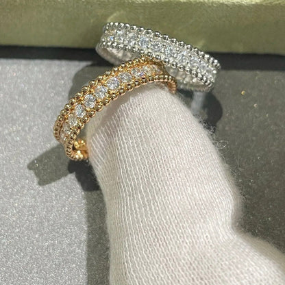 [⭐Hinora Jewelry]PERLEE DIAMOND ROSE GOLD RING