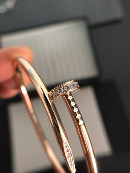 [⭐Hinora Jewelry]JUSTE BRACELET 3.5MM DIAMONDS
