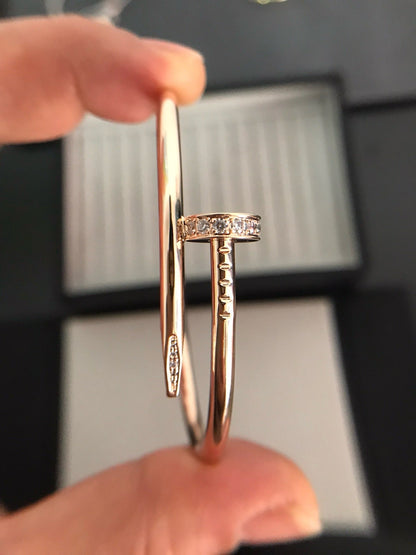 [⭐Hinora Jewelry]JUSTE BRACELET 3.5MM DIAMONDS