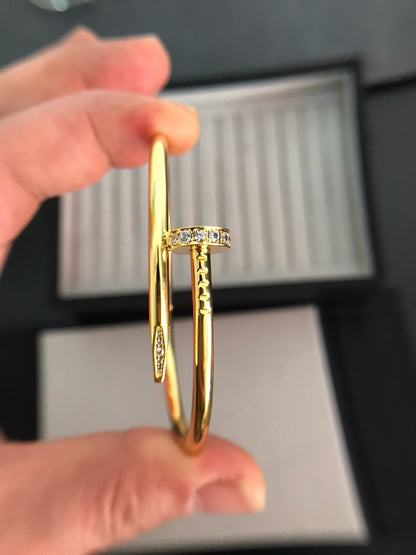 [⭐Hinora Jewelry]JUSTE BRACELET 3.5MM DIAMONDS