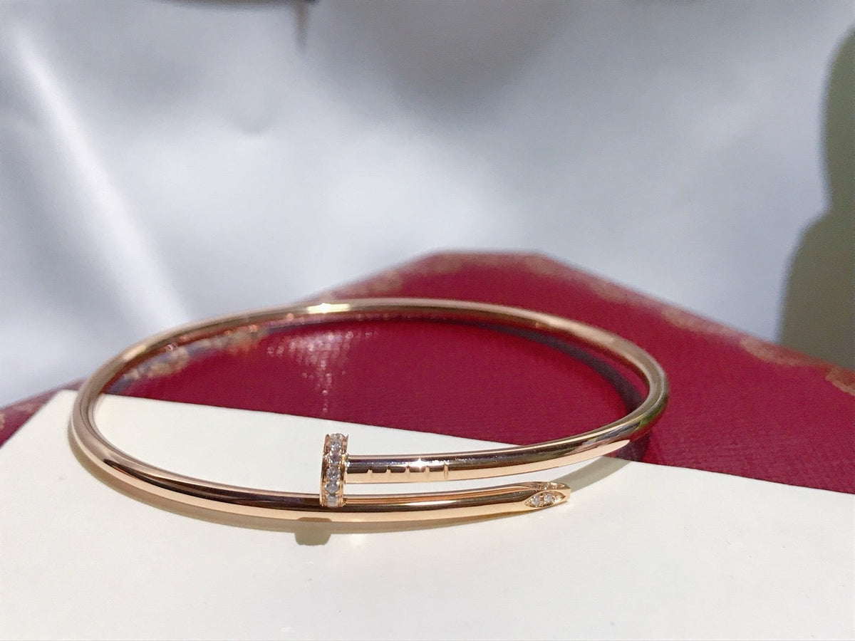 [⭐Hinora Jewelry]JUSTE BRACELET 2.5MM DIAMONDS