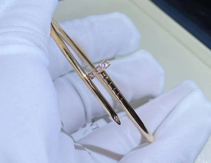 [⭐Hinora Jewelry]JUSTE BRACELET 2.5MM DIAMONDS