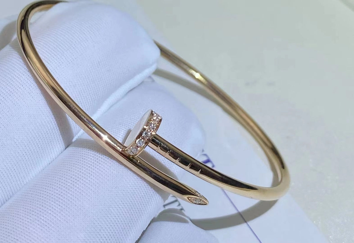 [⭐Hinora Jewelry]JUSTE BRACELET 2.5MM DIAMONDS