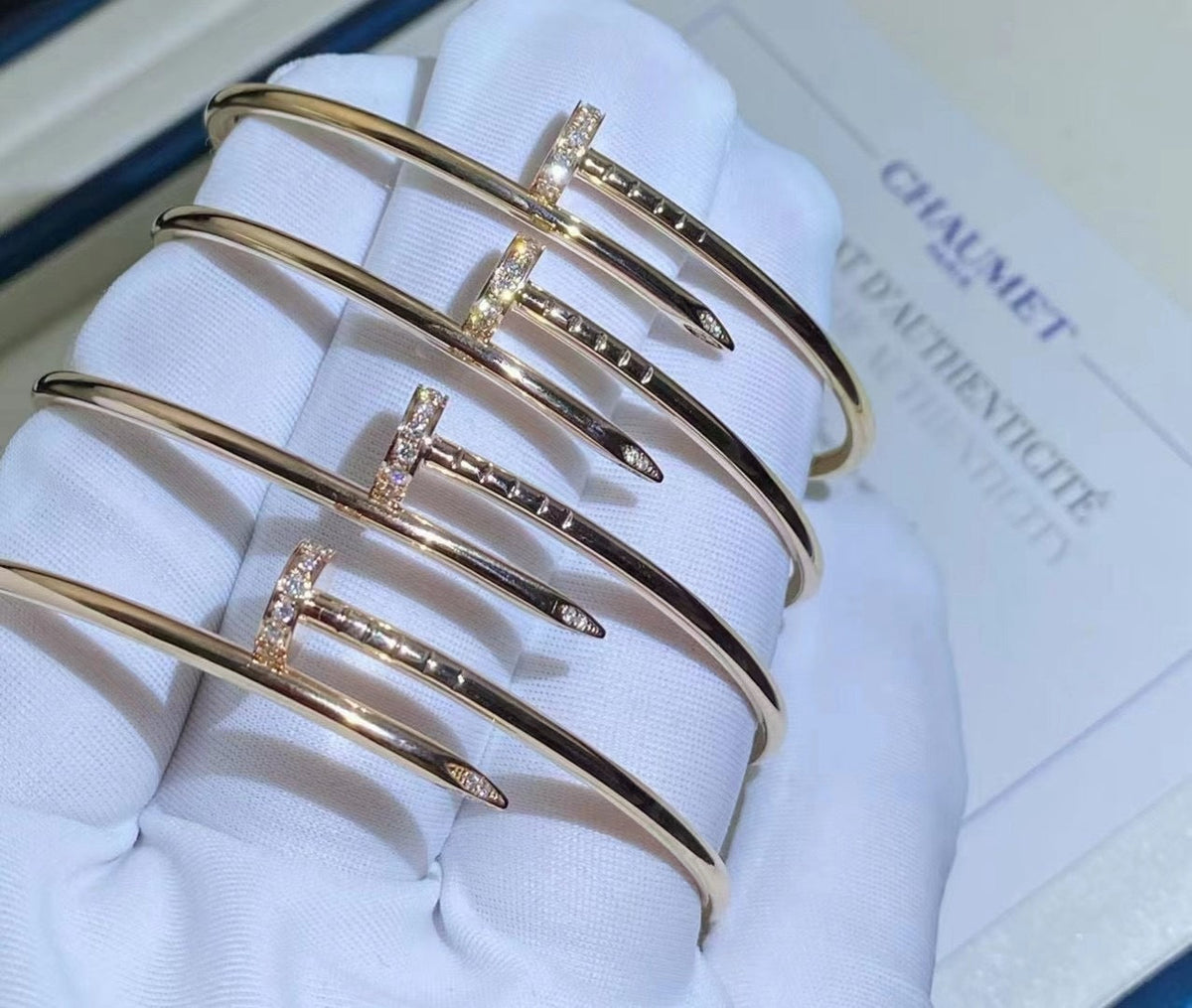 [⭐Hinora Jewelry]JUSTE BRACELET 2.5MM DIAMONDS