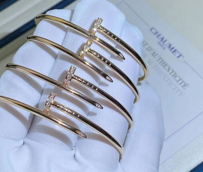 [⭐Hinora Jewelry]JUSTE BRACELET 2.5MM DIAMONDS