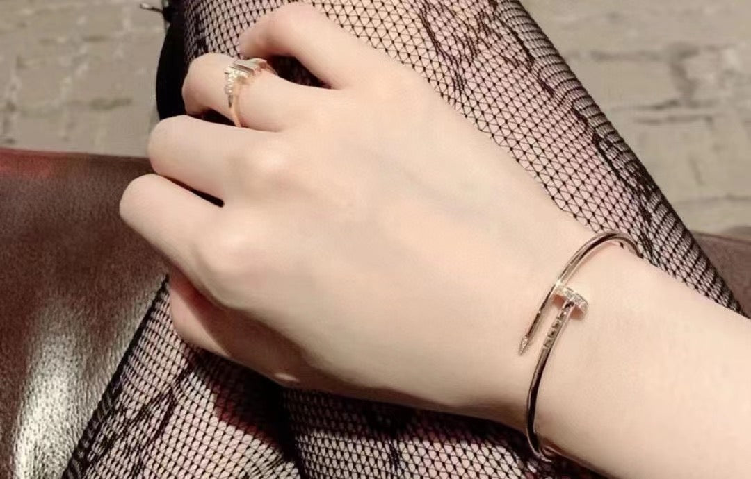 [⭐Hinora Jewelry]JUSTE BRACELET 2.5MM DIAMONDS