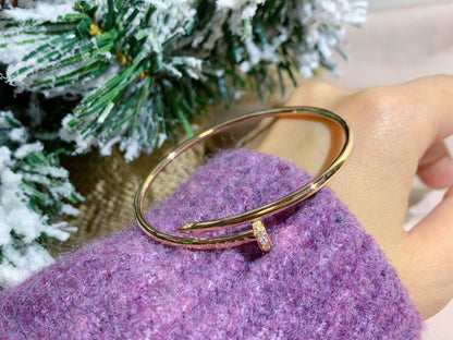 [⭐Hinora Jewelry]JUSTE BRACELET 2.5MM DIAMONDS