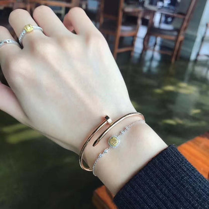[⭐Hinora Jewelry]JUSTE BRACELET 3.5MM