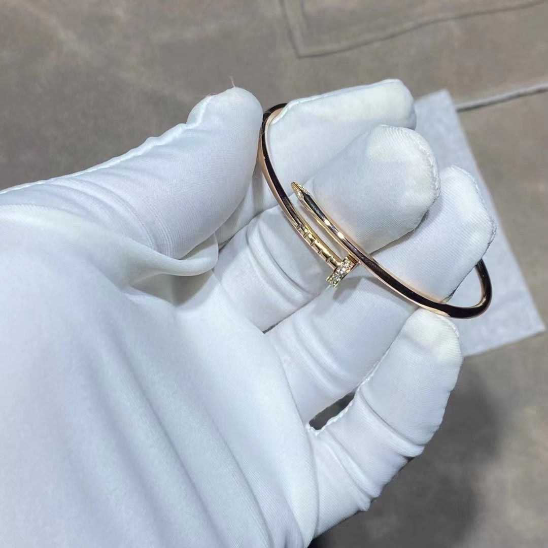 [⭐Hinora Jewelry]JUSTE BRACELET 2.5MM DIAMONDS