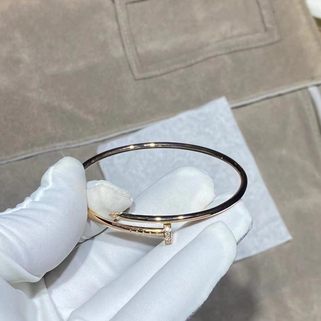 [⭐Hinora Jewelry]JUSTE BRACELET 2.5MM DIAMONDS