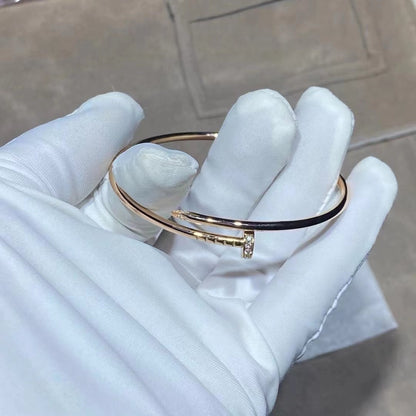 [⭐Hinora Jewelry]JUSTE BRACELET 2.5MM DIAMONDS