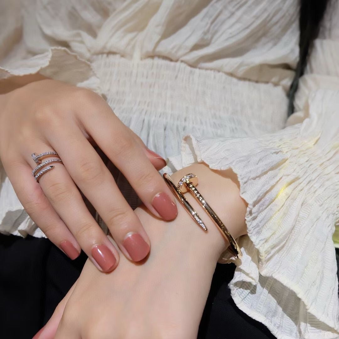 [⭐Hinora Jewelry]JUSTE BRACELET 3.5MM DIAMONDS