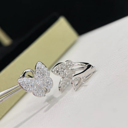 [⭐Hinora Jewelry]BUTTERFLY ALL DIAMOND EARRINGS