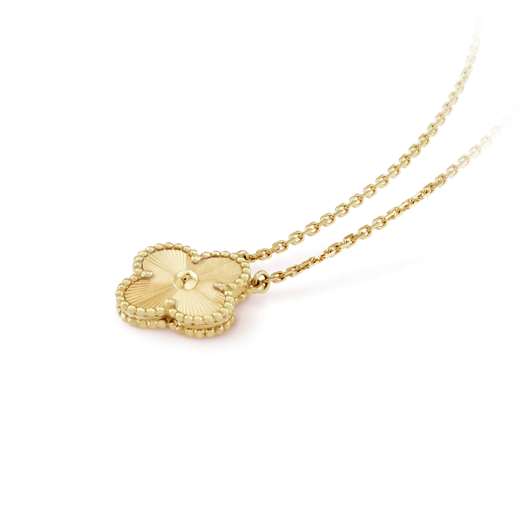 [⭐Hinora Jewelry]CLOVER 15MM LASER NECKLACE