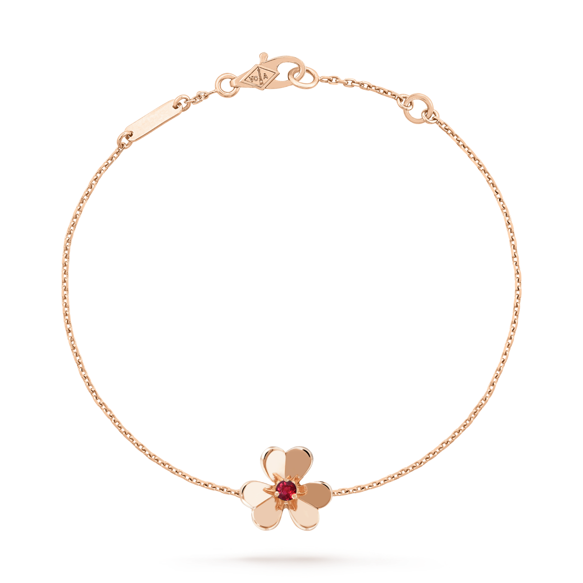 [⭐Hinora Jewelry]FRIVOLE GOLD FLOWER PINK MALACHITE BRACELET