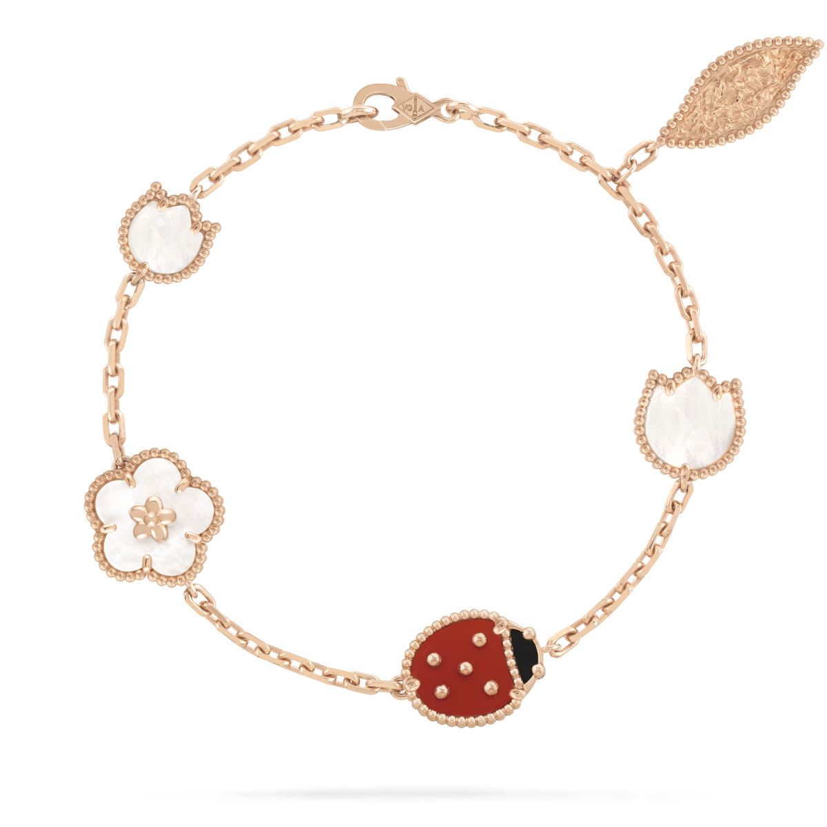 [⭐Hinora Jewelry]LUCKY SPRING 5 MOTIF BRACELET