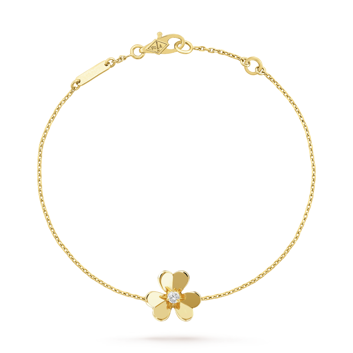 [⭐Hinora Jewelry]FRIVOLE GOLD FLOWER PINK MALACHITE BRACELET