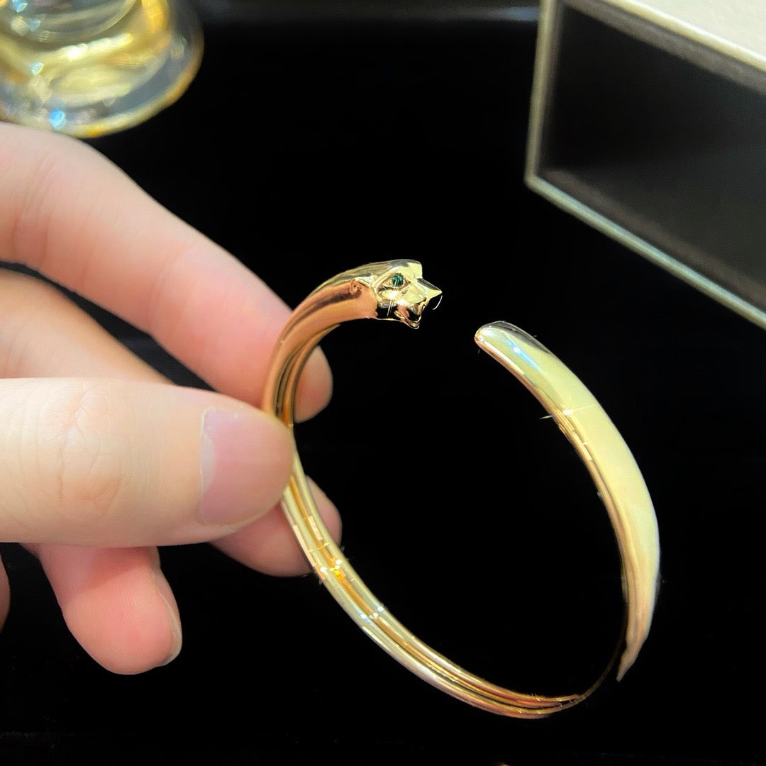 [⭐Hinora Jewelry]PANTHERE OPEN BRACELET
