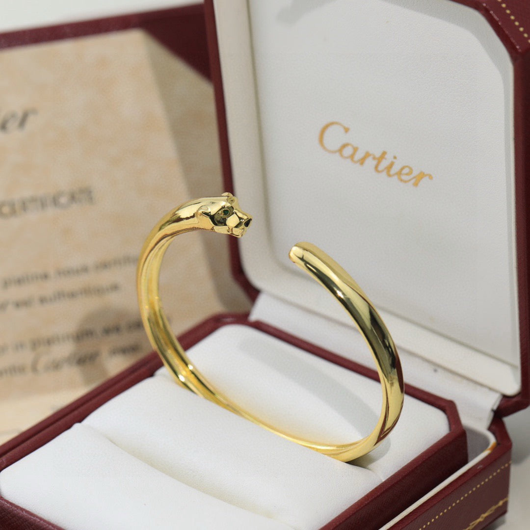 [⭐Hinora Jewelry]PANTHERE OPEN BRACELET