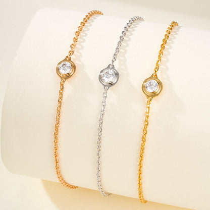 [⭐Hinora Jewelry]DAMOUR BRACELET 1 DIAMOND