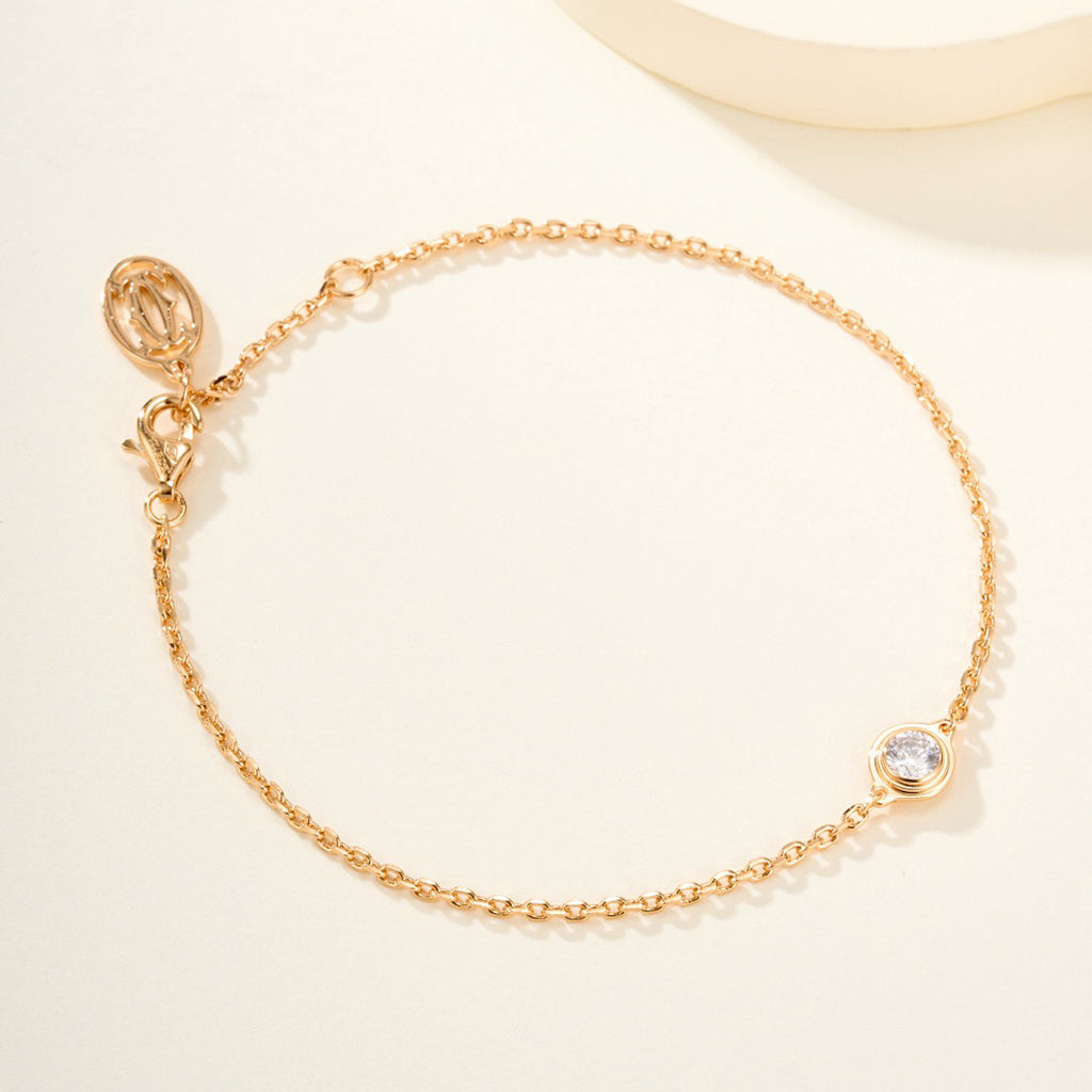 [⭐Hinora Jewelry]DAMOUR BRACELET 1 DIAMOND