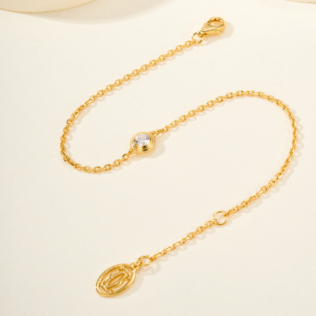 [⭐Hinora Jewelry]DAMOUR BRACELET 1 DIAMOND