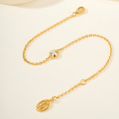 [⭐Hinora Jewelry]DAMOUR BRACELET 1 DIAMOND