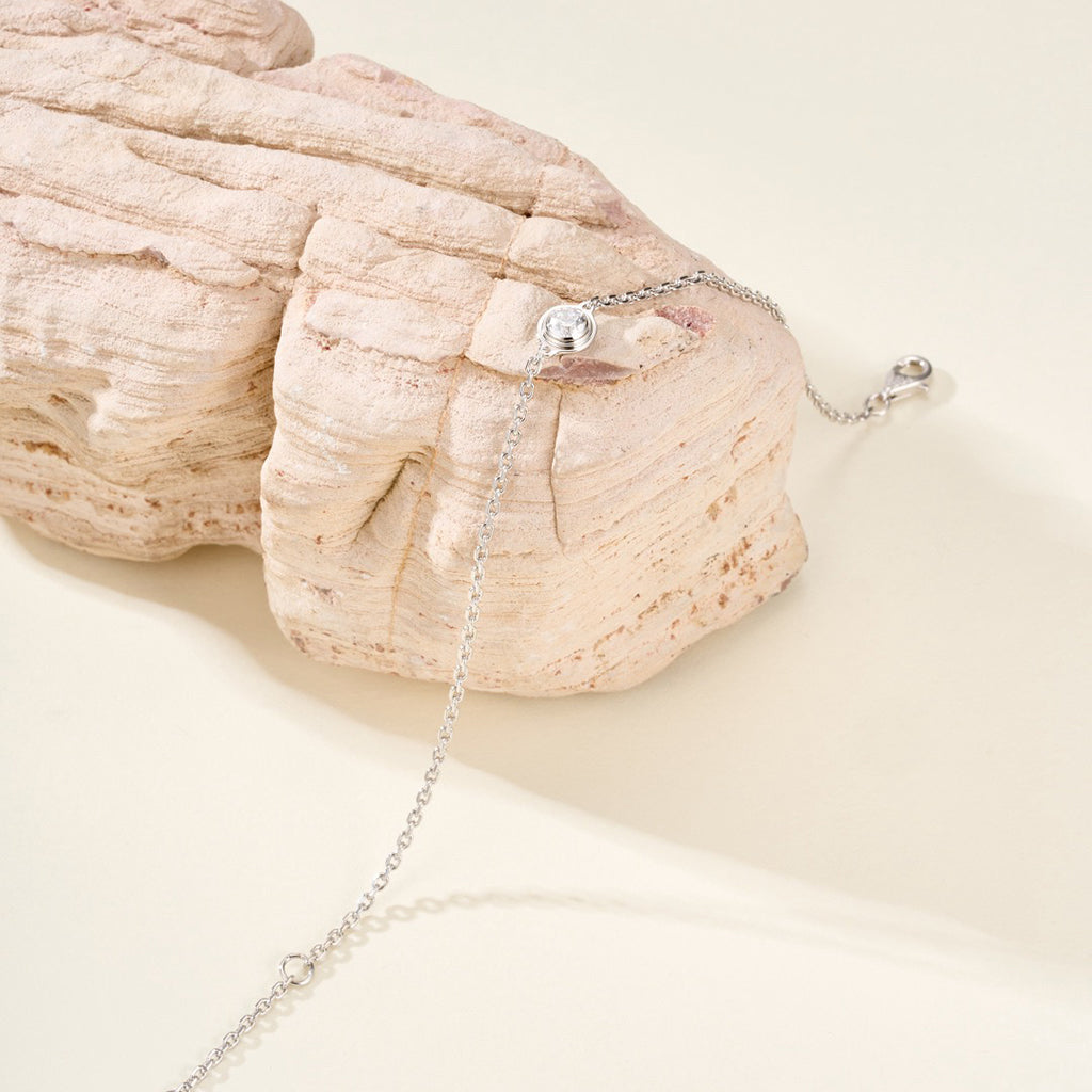 [⭐Hinora Jewelry]DAMOUR BRACELET 1 DIAMOND