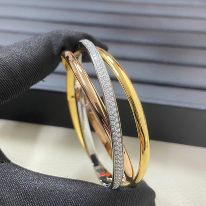 [⭐Hinora Jewelry]TRINITY 2.8MM SMALL BRACELET