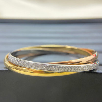 [⭐Hinora Jewelry]TRINITY 2.8MM SMALL BRACELET