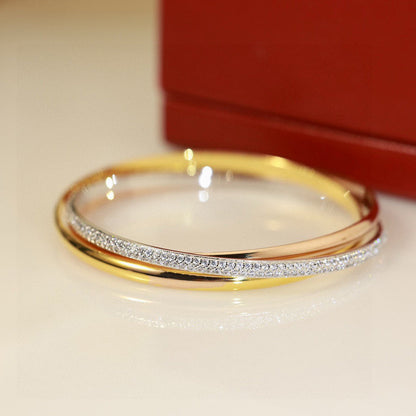 [⭐Hinora Jewelry]TRINITY 2.8MM SMALL BRACELET