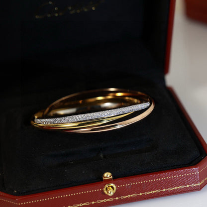 [⭐Hinora Jewelry]TRINITY 2.8MM SMALL BRACELET