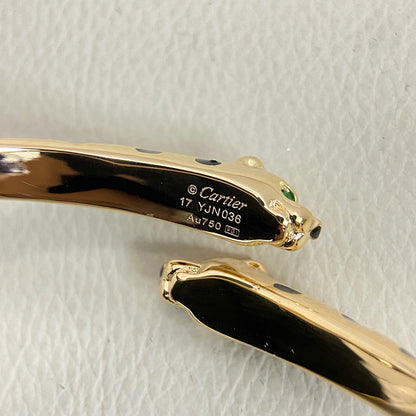 [⭐Hinora Jewelry]PANTHERE DOUBLE HEADED OPEN BRACELET