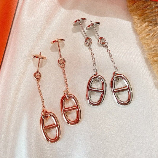 [⭐Hinora Jewelry]CHAINE TASSEL EARRINGS
